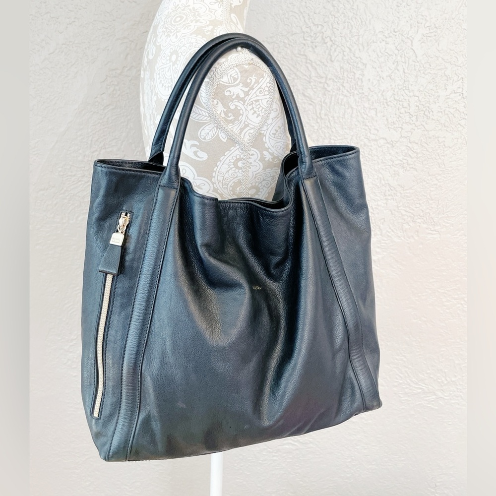 See by Chloe Harriet Gorgeous Black Soft Leather Large Tote Shoulder Bag EUC! - Picture 3 of 12